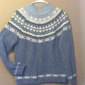 Croft and Barrow ski sweater size Small